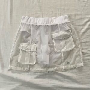 Alo Yoga Sheer Cargo Skirt